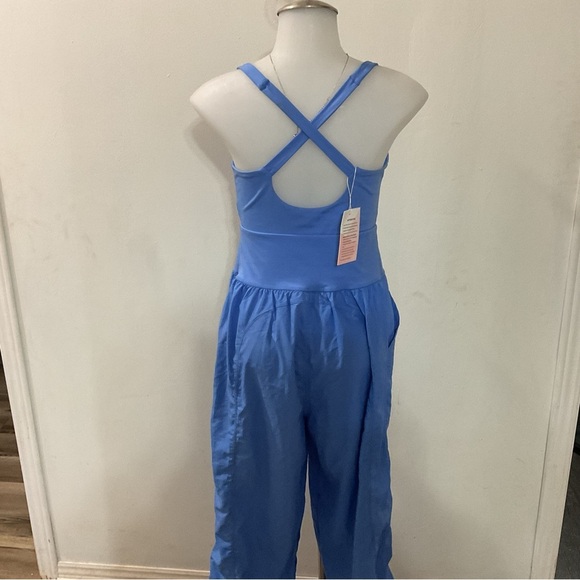 Athletic Blue Onesie Romper Size S NWT - Picture 9 of 12